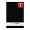 Black with Black Core 20x30 Uncut Mat Board - Blank Sheets, No Opening
